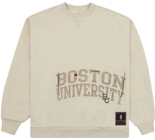 Travis Scott x Mitchell & Ness SS24 Boston University Logo Brown Pullover Crewneck SS9921-BONTAN1 Travis Scott x Mitchell & Ness SS24 Boston University Logo Brown Pullover Crewneck SS9921-BONTAN1