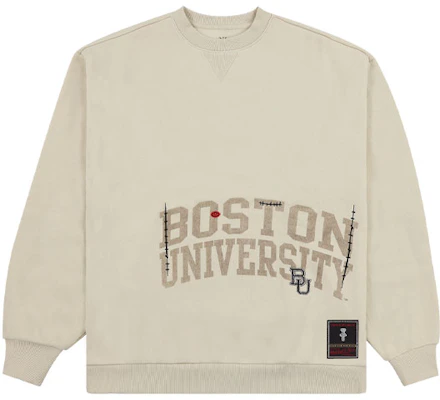 Travis Scott x Mitchell & Ness SS24 Boston University Logo Brown Pullover Crewneck SS9921-BONTAN1 Buy Travis Scott x Mitchell & Ness SS24 Boston University Logo Brown Pullover Crewneck SS9921-BONTAN1