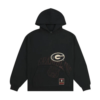 Travis Mitchell & Ness SS24 Grambling State University Hoodie Black Unisex TH9326-GSUBLCK