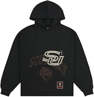 Travis Scott x Mitchell & Ness SS24 Southern University Logo Black Hoodie TH9326-SUABLCK Travis Scott x Mitchell & Ness SS24 Southern University Logo Black Hoodie TH9326-SUABLCK