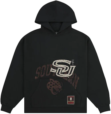 Travis Scott x Mitchell & Ness SS24 南方大學Logo黑色連帽衫 TH9326-SUABLCK Order Travis Scott x Mitchell & Ness SS24 南方大學Logo黑色連帽衫 TH9326-SUABLCK