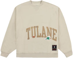 Travis Scott x Mitchell & Ness SS24 Tulane University Brown Crewneck Sweatshirt FC9921-TUUTAN1 Travis Scott x Mitchell & Ness SS24 Tulane University Brown Crewneck Sweatshirt FC9921-TUUTAN1