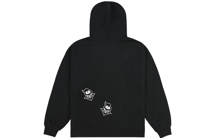 Lookbook Travis Scott x Mitchell & Ness SS24 UCF 圖案連帽衫 男女款 黑色 TH9326-UCFBLCK