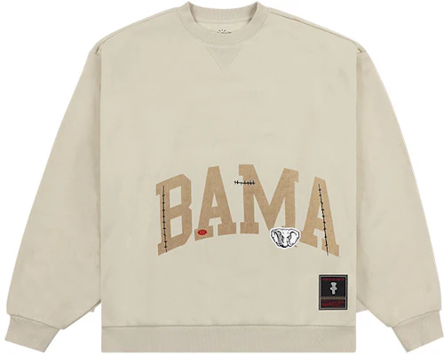 Travis Scott x Mitchell & Ness SS24 Alabama Brown Sweatshirt Unisex FC9327-BAMTAN1 Buy Travis Scott x Mitchell & Ness SS24 Alabama Brown Sweatshirt Unisex FC9327-BAMTAN1