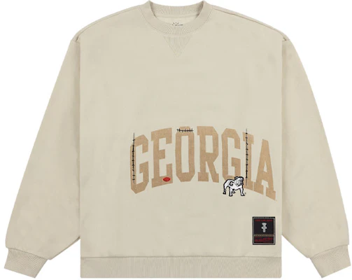 Sweatshirt Cokelat Unisex Travis Scott x Mitchell & Ness SS24 Logo Universitas Georgia FC9327-GEOTAN1 Buy Sweatshirt Cokelat Unisex Travis Scott x Mitchell & Ness SS24 Logo Universitas Georgia FC9327-GEOTAN1