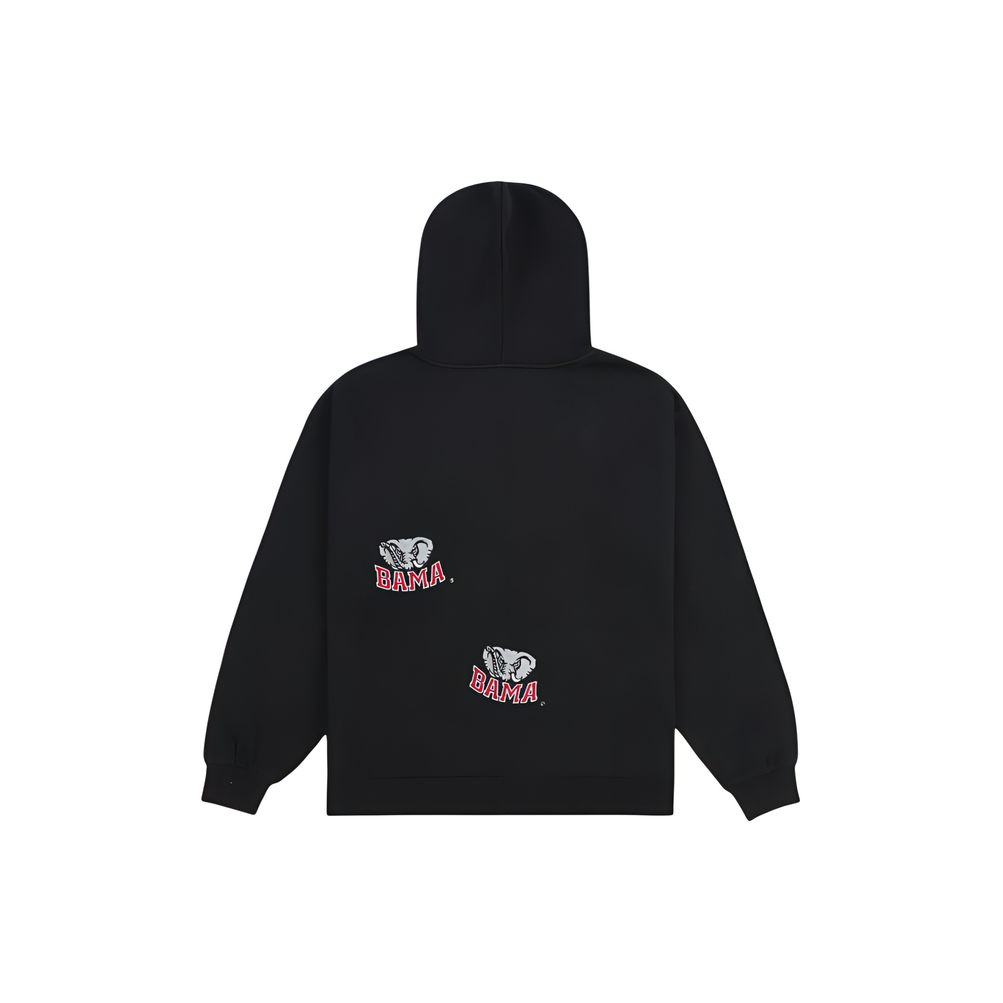 Travis Mitchell & Ness SS24 University of Alabama Logo Hoodie Black Unisex TH9326-BAMBLCK 圖 3