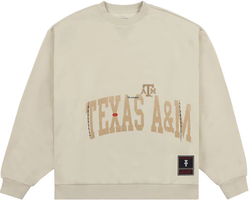 Travis Scott x Mitchell & Ness Texas A&M Logo Sweater Coklat Unisex FC9327-TAMTAN1 Buy Travis Scott x Mitchell & Ness Texas A&M Logo Sweater Coklat Unisex FC9327-TAMTAN1