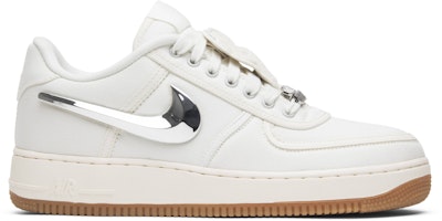 Travis Scott x Nike Air Force 1 'Sail' AQ4211-101 Travis Scott x Nike Air Force 1 'Sail' AQ4211-101