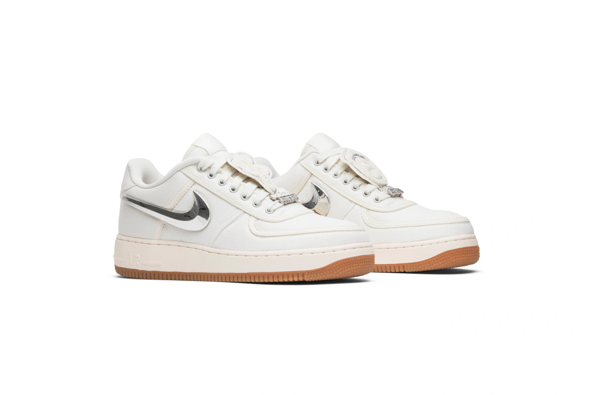 Travis Scott x Nike Air Force 1 'Sail'