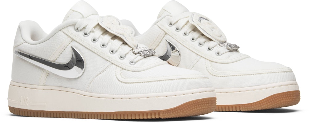 Travis Scott x Nike Air Force 1 'Sail' AQ4211-101 Cheap Travis Scott x Nike Air Force 1 'Sail' AQ4211-101