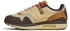 Lookbook Travis Scott x Nike Air Max 1 'Baroque Brown' - Coklat Barok. DO9392-200