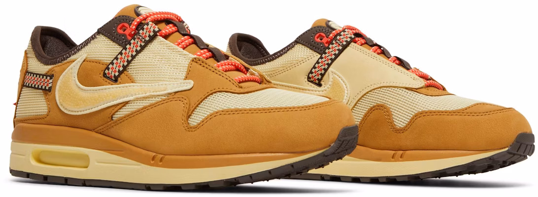Travis Scott x Nike Air Max 1 'Wheat Lemon Drop' - Kuning Gandum DO9392-701 Cheap Travis Scott x Nike Air Max 1 'Wheat Lemon Drop' - Kuning Gandum DO9392-701
