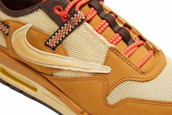 Travis Scott x Nike Air Max 1 'Wheat Lemon Drop' - Kuning Gandum DO9392-701 2