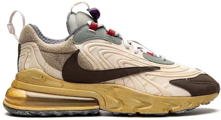 Travis Scott x Nike Air Max 270 React 'Cactus Trails' Edisi Kawan & Keluarga DD8798-200 Order Travis Scott x Nike Air Max 270 React 'Cactus Trails' Edisi Kawan & Keluarga DD8798-200