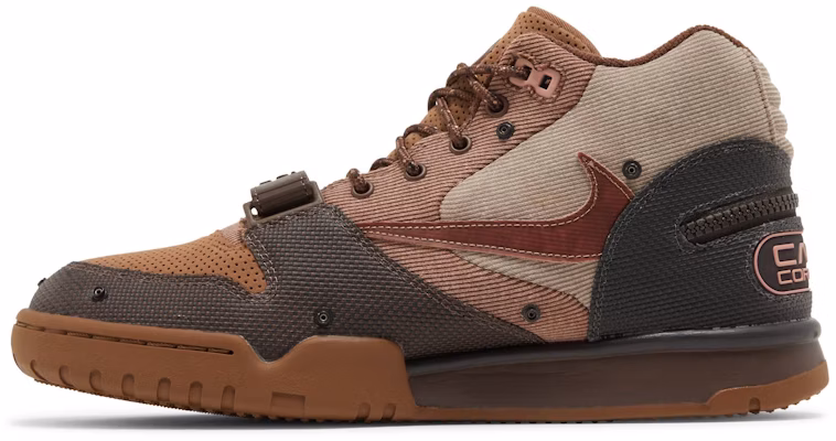 Travis Scott x Nike Air Trainer 1 SP 'Wheat' DR7515-200 Lookbook Travis Scott x Nike Air Trainer 1 SP 'Wheat' DR7515-200