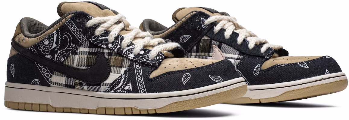 Travis Scott x Nike SB Dunk Low Premium QS 'Cactus Jack' CT5053-001 Cheap Travis Scott x Nike SB Dunk Low Premium QS 'Cactus Jack' CT5053-001