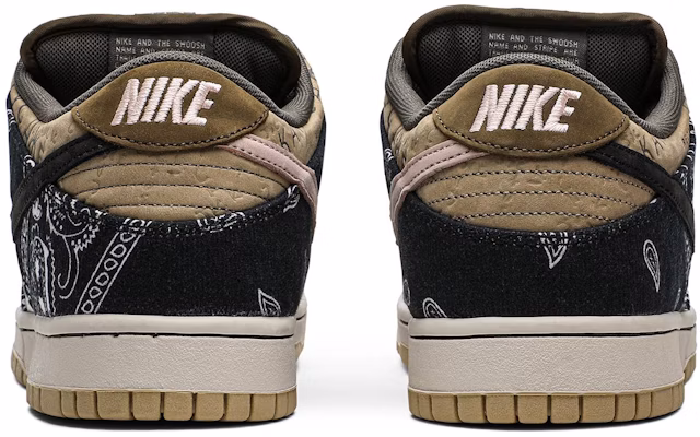 Travis Scott x Nike SB Dunk Low PRM QS 'Cactus Jack - Kotak Istimewa' CT5053-001-SB Details for Travis Scott x Nike SB Dunk Low PRM QS 'Cactus Jack - Kotak Istimewa' CT5053-001-SB