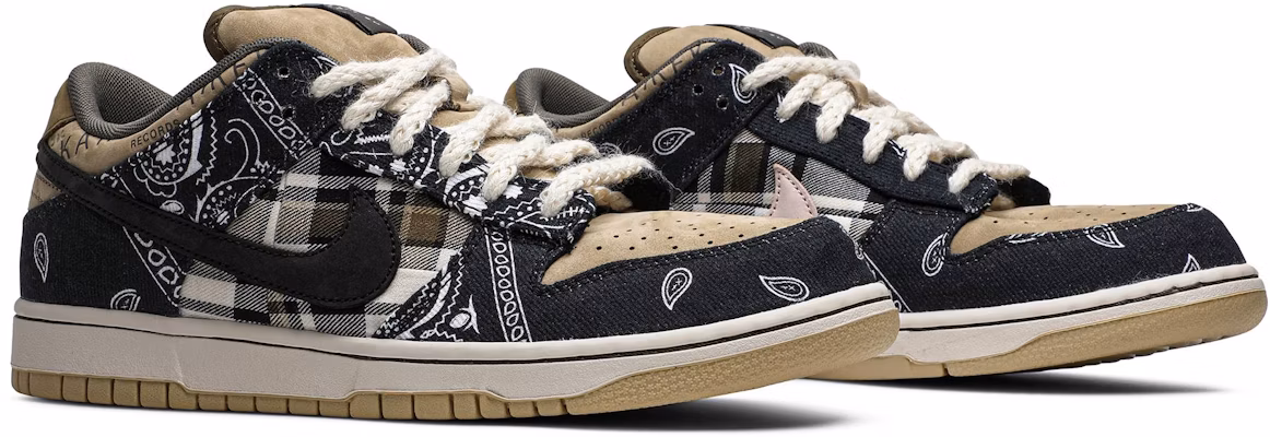 Travis Scott x Nike SB Dunk Low PRM QS 'Cactus Jack - Kotak Istimewa' CT5053-001-SB Cheap Travis Scott x Nike SB Dunk Low PRM QS 'Cactus Jack - Kotak Istimewa' CT5053-001-SB