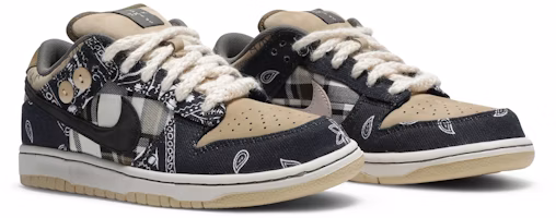 트래비스 스캇 x 나이키 SB 덩크 로우 '챱챱' F&F 에디션 CT5053-001-FF Cheap 트래비스 스캇 x 나이키 SB 덩크 로우 '챱챱' F&F 에디션 CT5053-001-FF