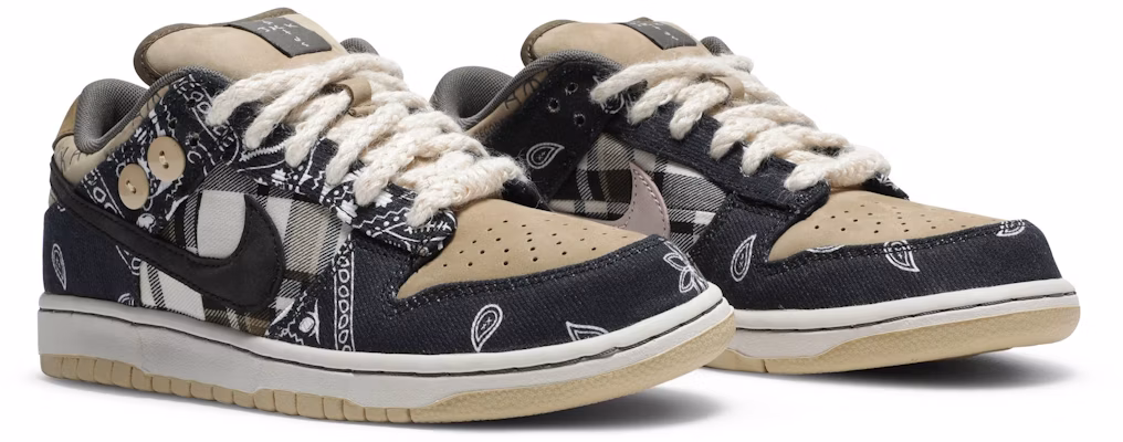 Travis Scott x Nike SB Dunk Low PRM QS 'Cactus Jack' Friends and Family CT5053-001-FF Cheap Travis Scott x Nike SB Dunk Low PRM QS 'Cactus Jack' Friends and Family CT5053-001-FF
