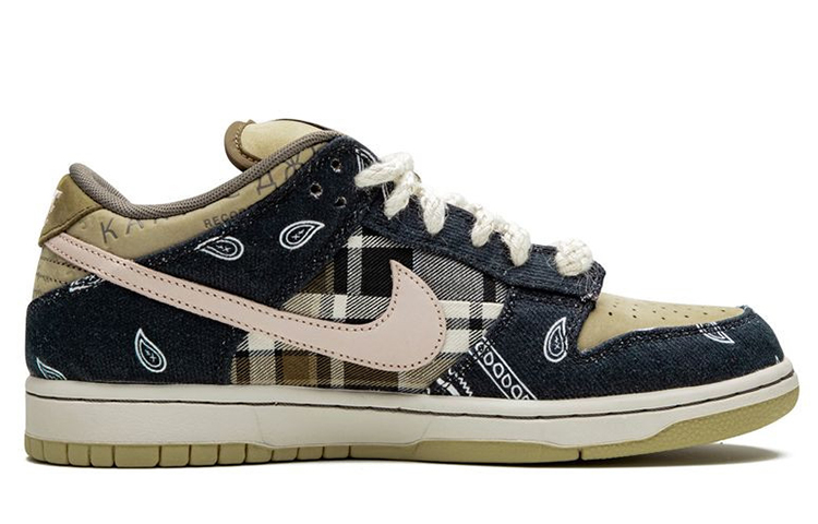 Lookbook ナイキ トラヴィス SB ダンク ロー "青カーキ" CT5053-001(S-BOX)