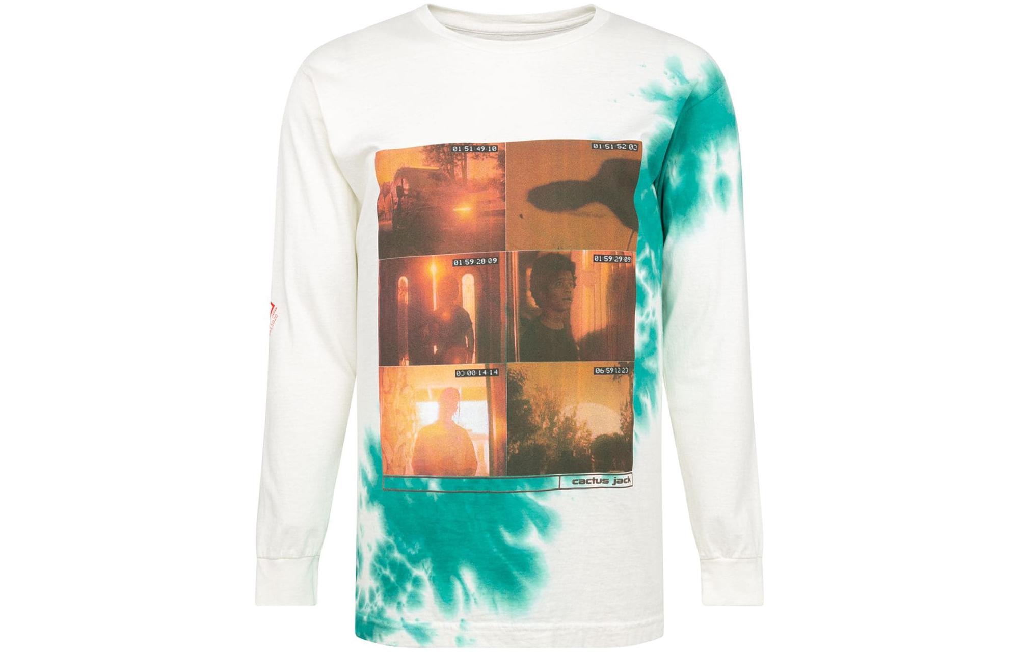 Travis PlayStation Graphic Logo Crewneck Sweatshirt White CJPS-LS29