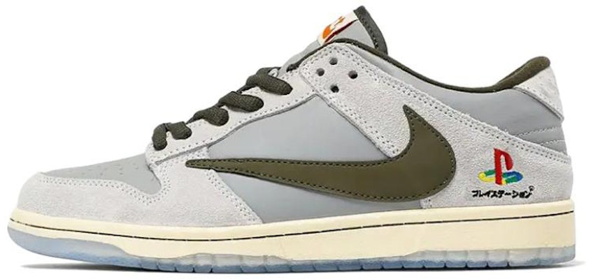Nike Dunk Low x Travis Scott x PlayStation 'Kelabu Putih' DA1638-100 Buy Nike Dunk Low x Travis Scott x PlayStation 'Kelabu Putih' DA1638-100