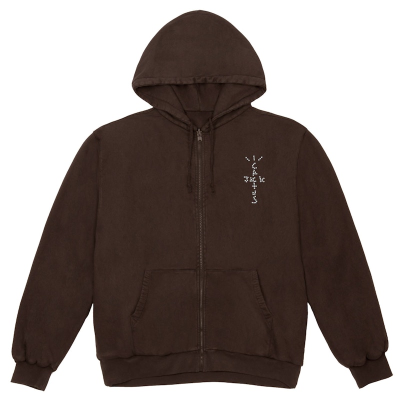 Order Hoodie Coklat Travis Scott YUP!