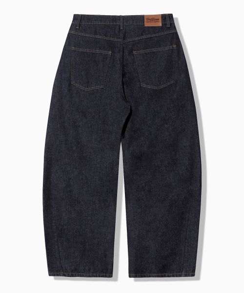 Sizing Trillion [Nonfade] Curved Low Dart Indigo Denim Pants TRFPT80IDG