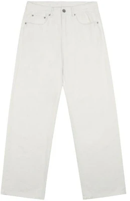 TRILLION Bio Stone Washed Wide Denim Pants (Cream) TRSDPT02CR Order TRILLION Bio Stone Washed Wide Denim Pants (Cream) TRSDPT02CR