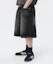 Lookbook TRILLION Cat Brush Washed Bermuda Denim Shorts (Normal Black) TRSPT55BK