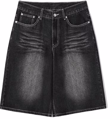 TRILLION Cat Brush Washed Bermuda Denim Shorts (Normal Black) TRSPT55BK Purchase TRILLION Cat Brush Washed Bermuda Denim Shorts (Normal Black) TRSPT55BK