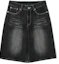 Purchase TRILLION Cat Brush Washed Bermuda Denim Shorts (Normal Black) TRSPT55BK