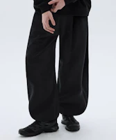 Order Trillion Deep Tuck Balloon Fit Sweat Jogger Pants (Black) TRSPT21BK