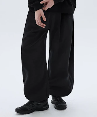 Trillion Deep Tuck Balloon Fit Sweat Jogger Pants (Black) TRSPT21BK Order Trillion Deep Tuck Balloon Fit Sweat Jogger Pants (Black) TRSPT21BK