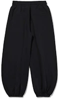 Shop Trillion Deep Tuck Balloon Fit Sweat Jogger Pants (Black) TRSPT21BK
