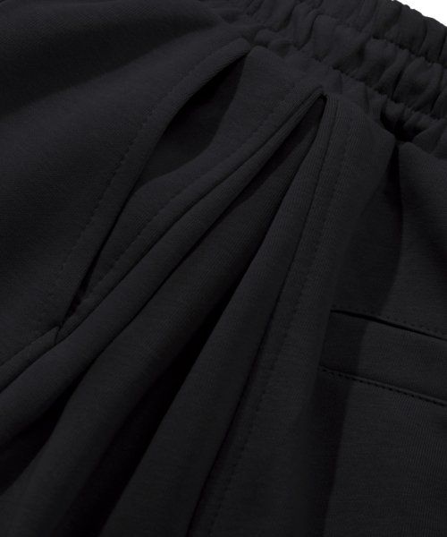 Sizing Trillion Deep Tuck Balloon Fit Sweat Jogger Pants (Black) TRSPT21BK