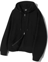 TRILLION Essential 2-Way Sweat Hoodie Zip-Up (Black) TRSHT09BK TRILLION Essential 2-Way Sweat Hoodie Zip-Up (Black) TRSHT09BK