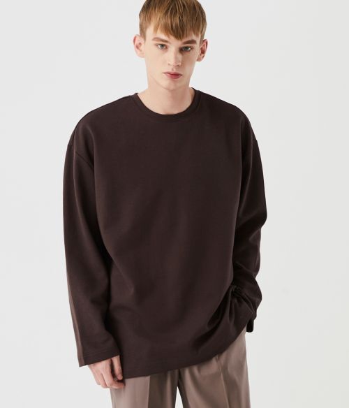 Lookbook Trillion Essential Layered Long Sleeve T-Shirt - 10 Colors TR0SSV001WH
