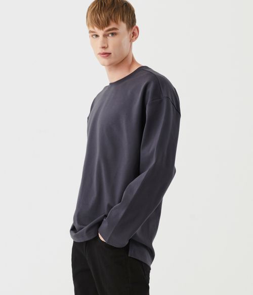 Sizing Trillion Essential Layered Long Sleeve T-Shirt - 10 Colors TR0SSV001WH
