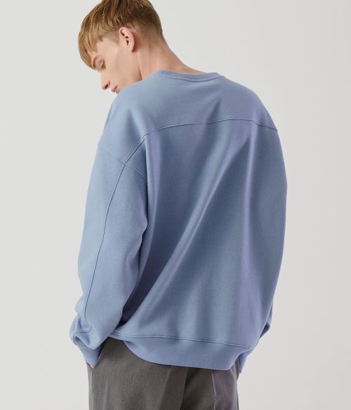 Purchase Trillion Essential Oversized Seam Crewneck Sweatshirt - 8 Colors TRFMT04