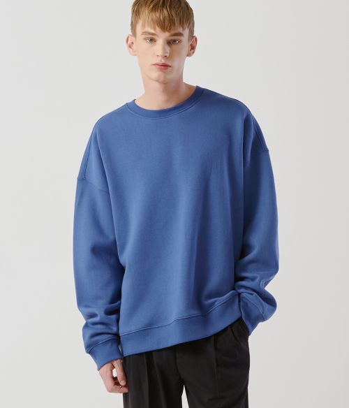 Details for Trillion Essential Oversized Seam Crewneck Sweatshirt - 8 Colors TRFMT04