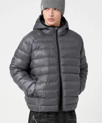 Trillion Light Hoodie Padded Jacket - Charcoal TRFJK52CH Order Trillion Light Hoodie Padded Jacket - Charcoal TRFJK52CH