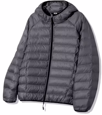 Trillion Light Hoodie Padded Jacket - Charcoal TRFJK52CH Shop Trillion Light Hoodie Padded Jacket - Charcoal TRFJK52CH