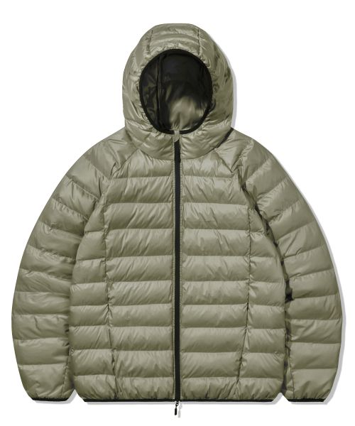 Sizing Trillion Light Hoodie Padded Jacket - Charcoal TRFJK52CH
