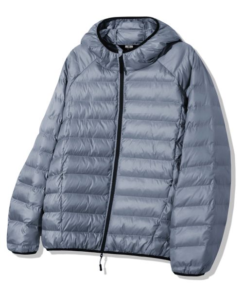 Shop Trillion Light Hoodie Padded Jacket_Dusty Blue TRFJK52BL
