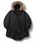 Buy Trillion Raccoon Fur M65 Fishtail Long Parka_Black TRFJK76BK