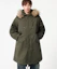 Purchase Trillion Raccoon Fur M65 Fishtail Long Parka_Black TRFJK76BK