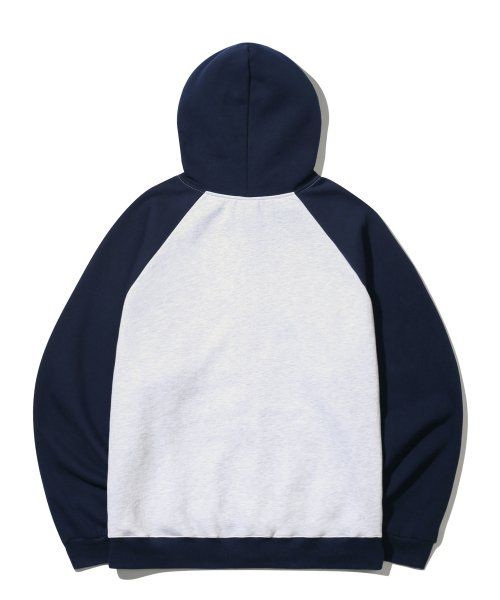 Purchase Trillion Raglan Color Mix 1992 Graphic Hoodie Zip-Up (Melange) TRSHT08ML