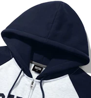 Details for Trillion Raglan Color Mix 1992 Graphic Hoodie Zip-Up (Melange) TRSHT08ML
